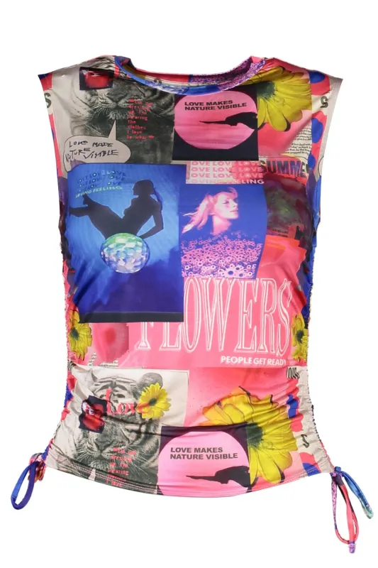 DESIGUAL WOMEN S BLUE TANK TOP sold by Siebentaschen