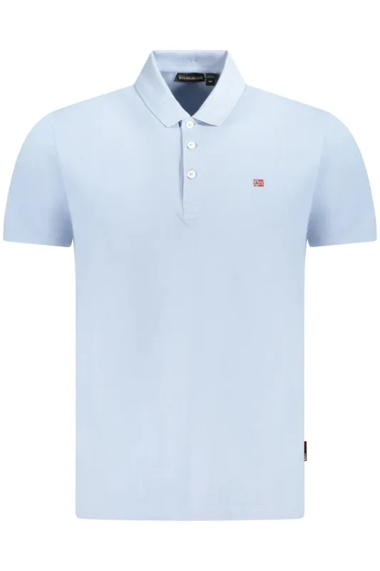 NAPAPIJRI POLO SHORT SLEEVES MEN BLUE sold by Siebentaschen