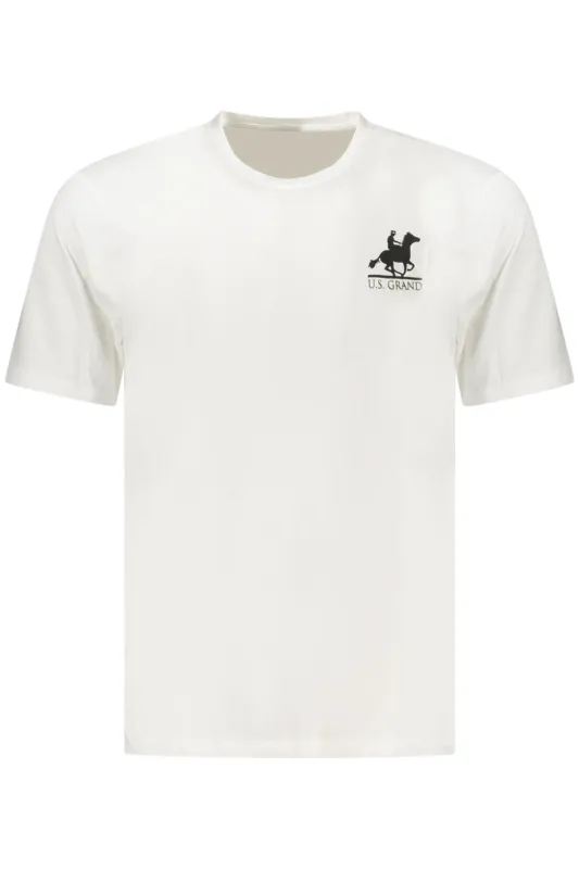 US GRAND MEN S SHORT-SLEEVE T-SHIRT WHITE sold by Siebentaschen