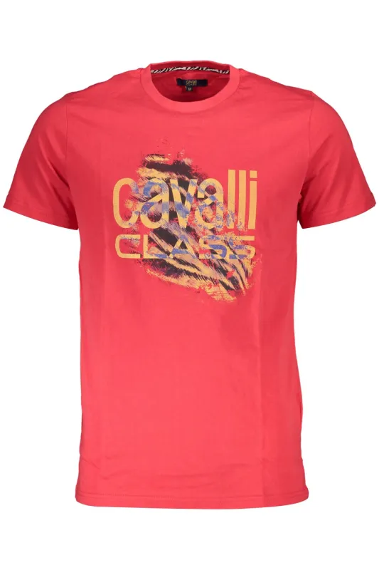 CAVALLI CLASS SHORT SLEEVE T-SHIRT MEN RED sold by Siebentaschen