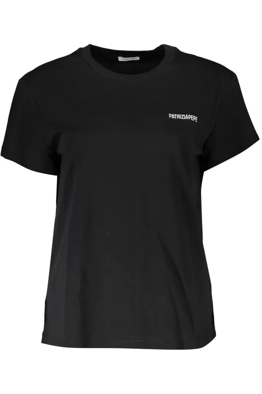 PATRIZIA PEPE WOMEN S SHORT SLEEVE T-SHIRT BLACK sold by Siebentaschen
