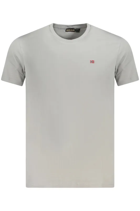 NAPAPIJRI SHORT SLEEVE T-SHIRT MEN GREY sold by Siebentaschen