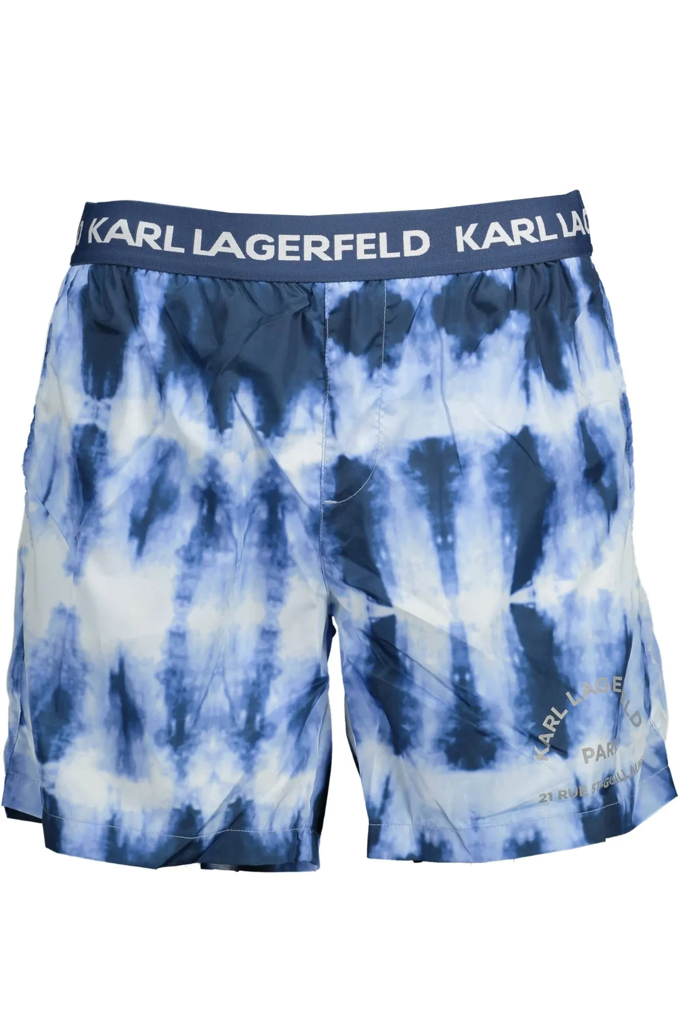 KARL LAGERFELD BEACHWEAR SWIMSUIT PARTS UNDER MAN BLUE sold by Siebentaschen