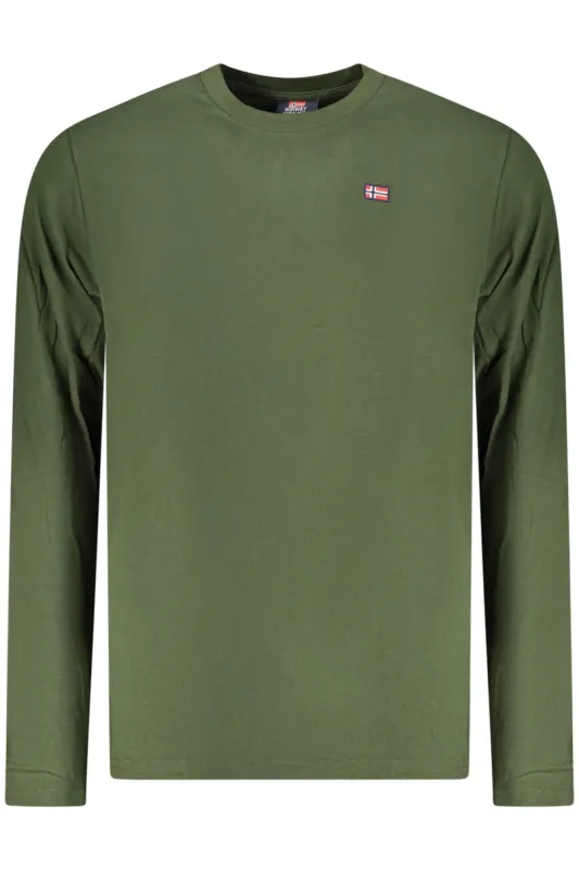 NORWAY 1963 MEN S LONG-SLEEVED T-SHIRT GREEN sold by Siebentaschen