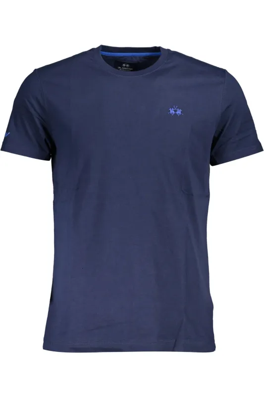 LA MARTINA MEN S SHORT SLEEVE T-SHIRT BLUE sold by Siebentaschen