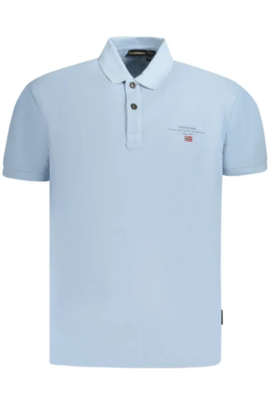NAPAPIJRI POLO SHORT SLEEVES MEN BLUE sold by Siebentaschen