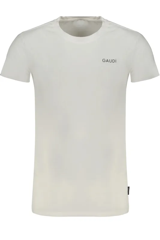 GAUDÌ MEN S WHITE SHORT SLEEVE T-SHIRT sold by Siebentaschen