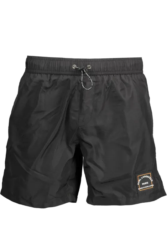 KARL LAGERFELD BEACHWEAR COSTUME PARTS UNDER MAN BLACK sold by Siebentaschen