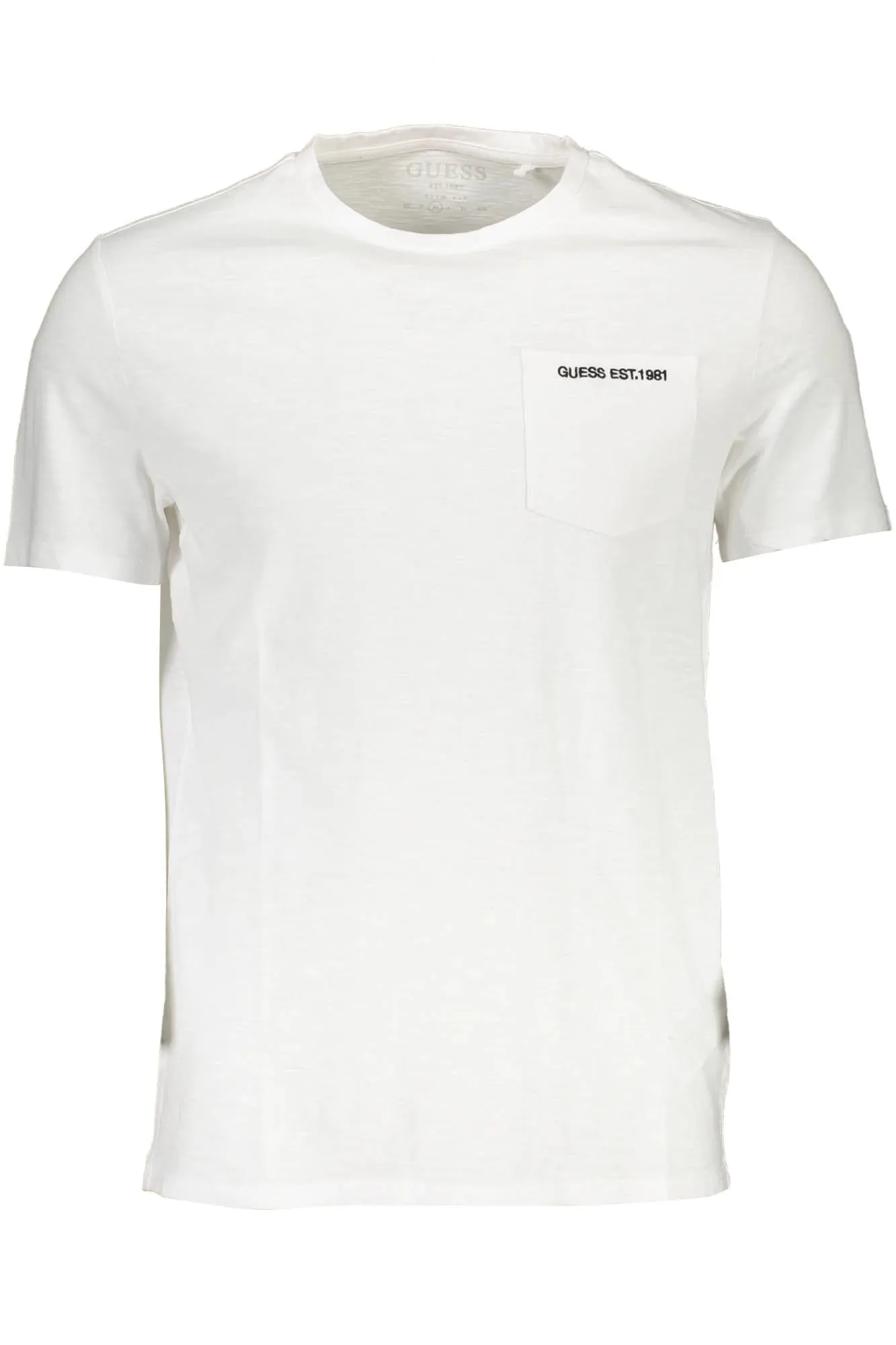 GUESS JEANS SHORT SLEEVE T-SHIRT MEN WHITE sold by Siebentaschen