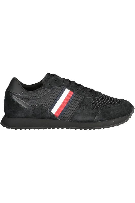 TOMMY HILFIGER BLACK MEN S SPORTS SHOES sold by Siebentaschen