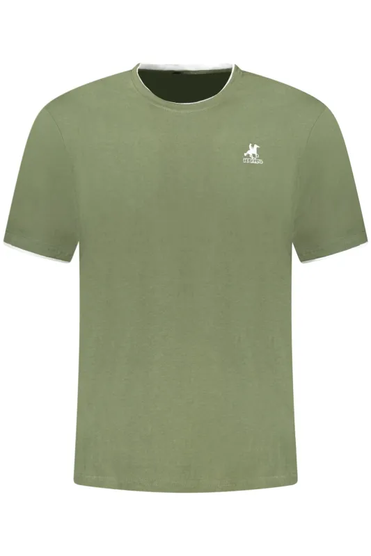 US GRAND MEN S SHORT-SLEEVED GREEN T-SHIRT sold by Siebentaschen