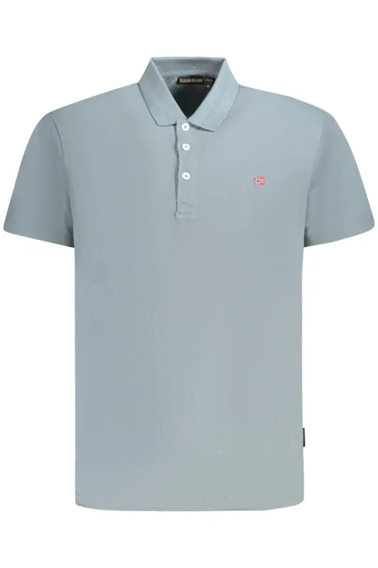 NAPAPIJRI POLO SHORT SLEEVES MEN GREY sold by Siebentaschen