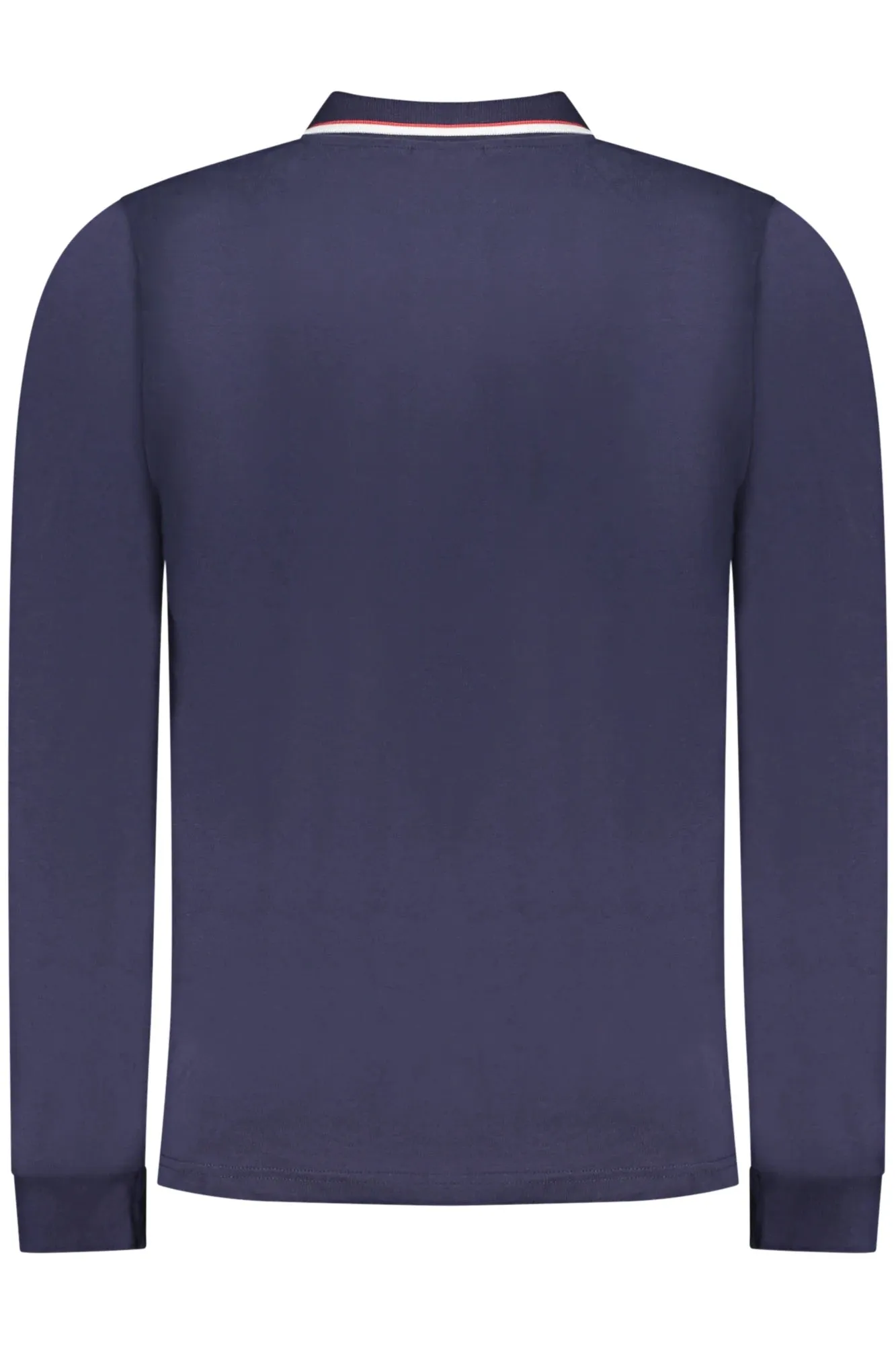 NORWAY 1963 MEN S LONG-SLEEVED POLO SHIRT, BLUE sold by Siebentaschen product image thumbnail 2