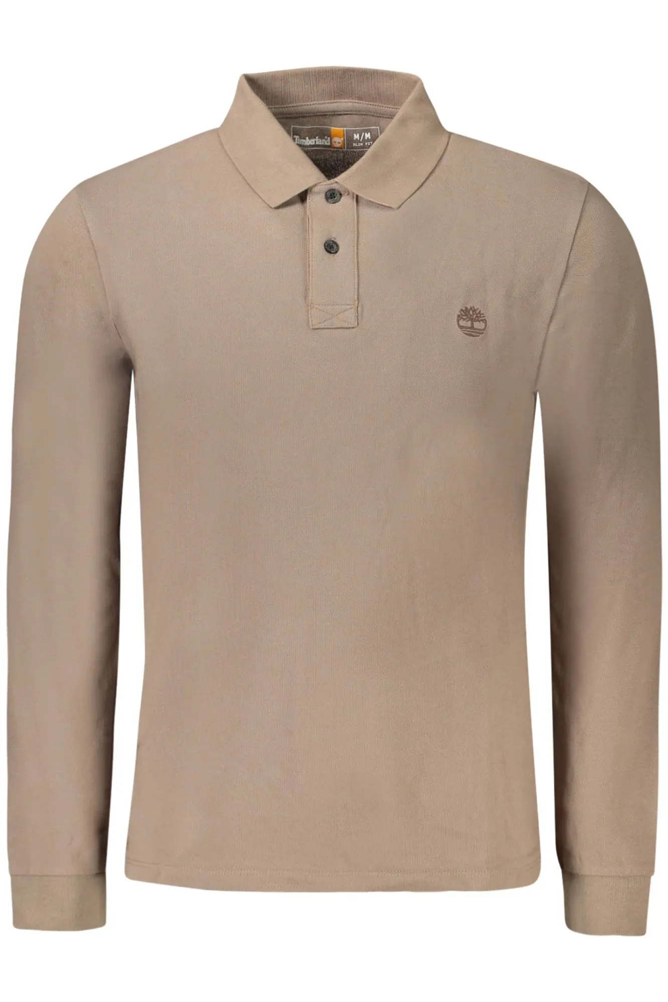 TIMBERLAND MEN S LONG-SLEEVE POLO SHIRT, BROWN sold by Siebentaschen