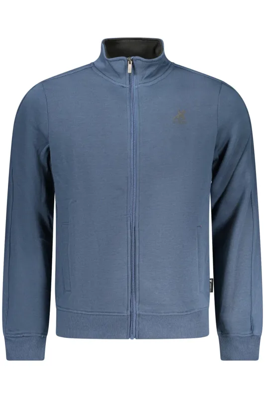 US GRAND MEN S BLUE ZIP-UP SWEATSHIRT sold by Siebentaschen