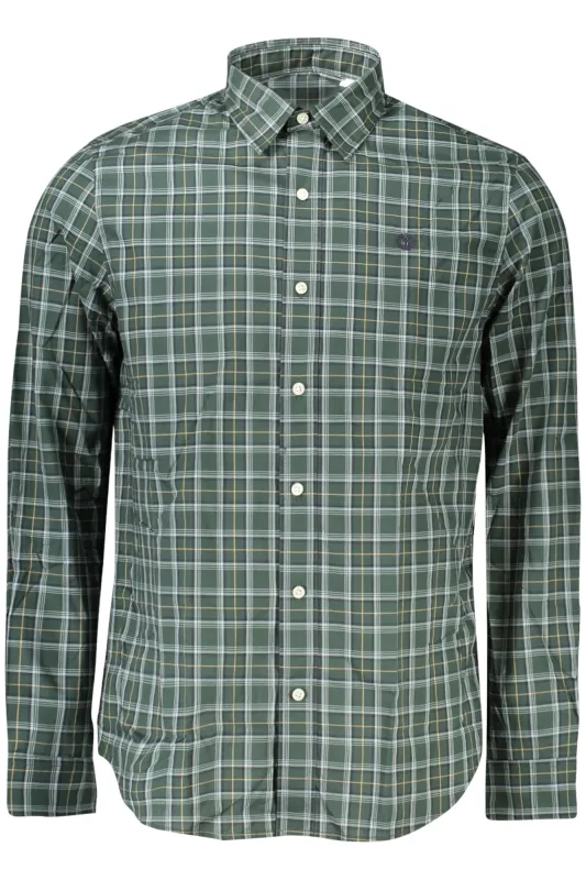 TIMBERLAND MEN S LONG-SLEEVED SHIRT, GREEN sold by Siebentaschen