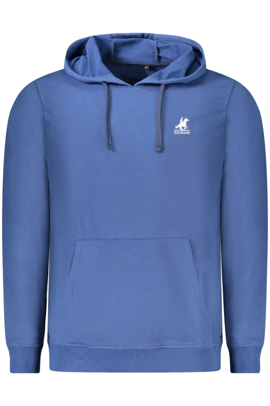 US GRAND MEN S BLUE ZIP-UP SWEATSHIRT sold by Siebentaschen