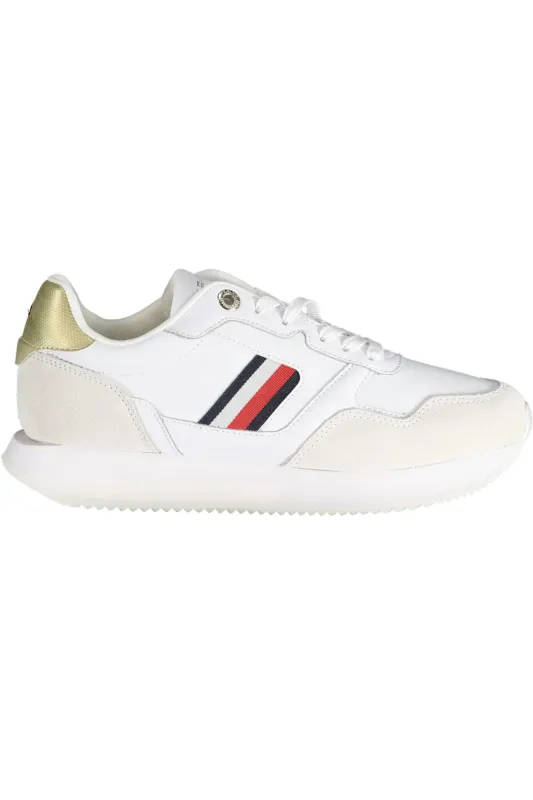 TOMMY HILFIGER WHITE WOMEN S SPORTS SHOES sold by Siebentaschen