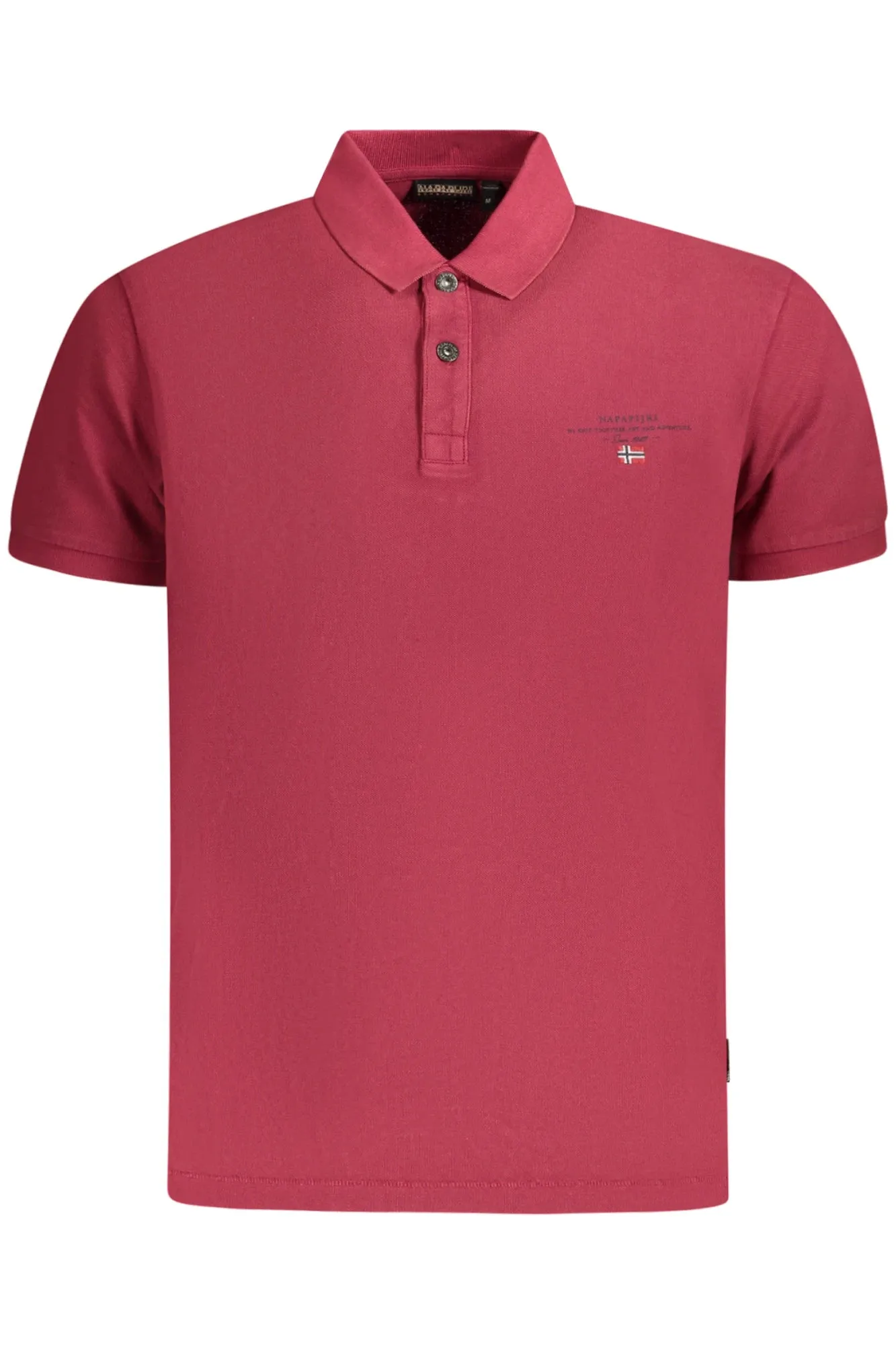NAPAPIJRI MEN S SHORT SLEEVE POLO SHIRT RED sold by Siebentaschen