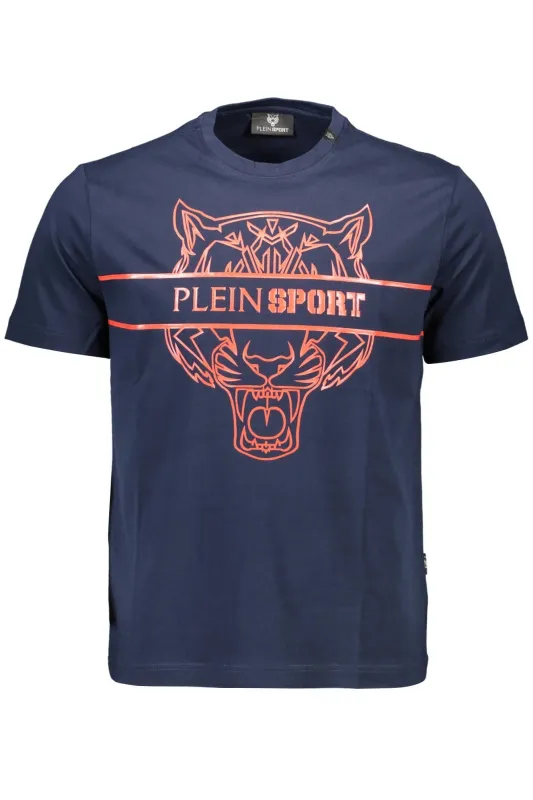 PLEIN SPORT SHORT SLEEVE T-SHIRT MEN BLUE sold by Siebentaschen