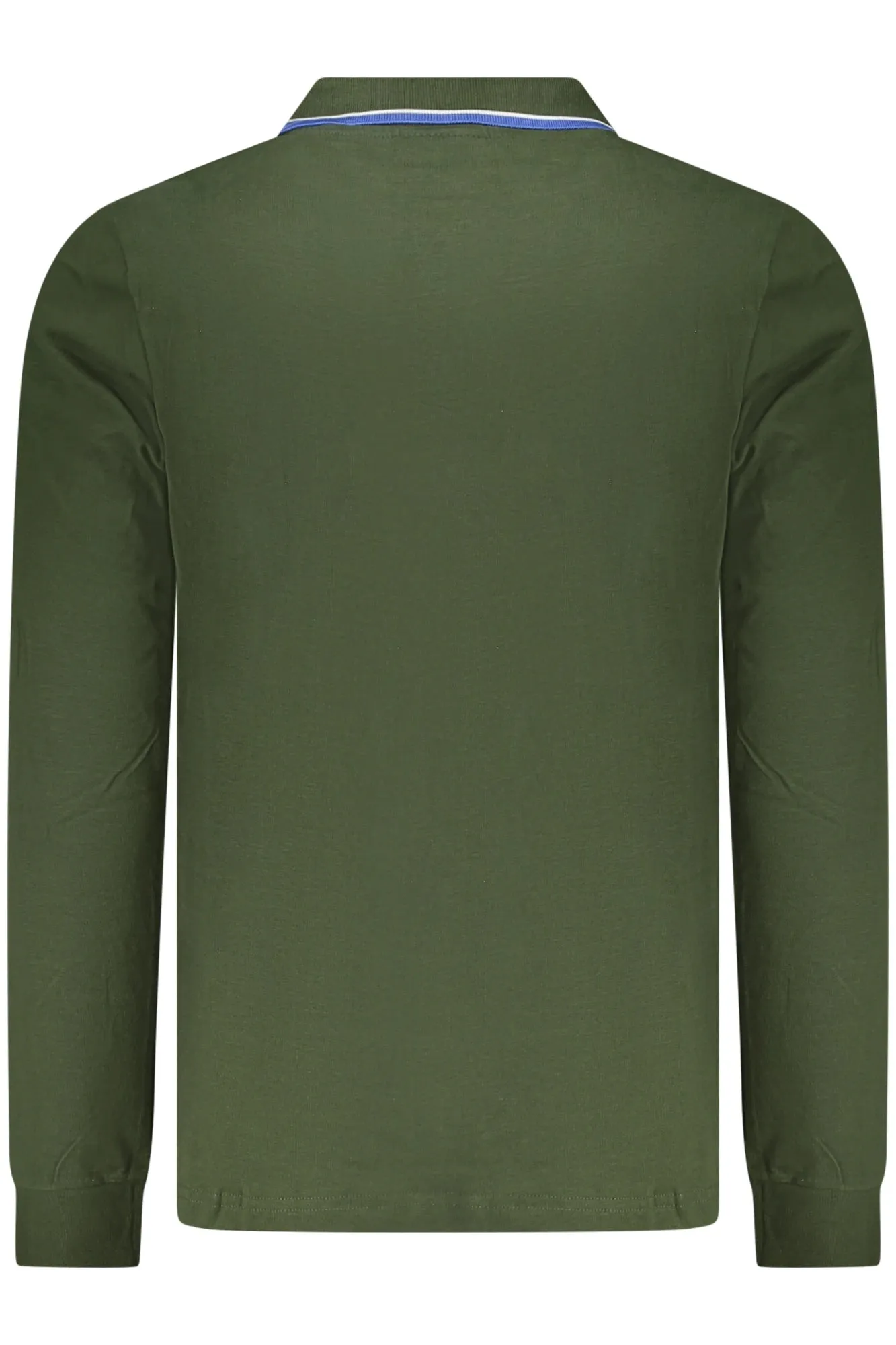 NORWAY 1963 MEN S LONG-SLEEVED POLO SHIRT, GREEN sold by Siebentaschen product image thumbnail 2