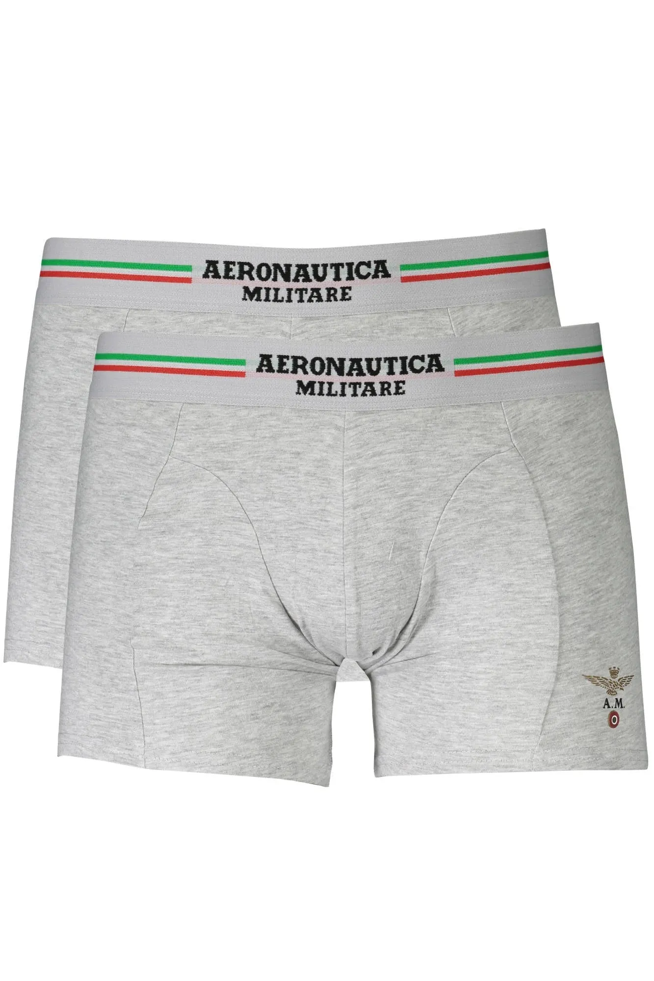 AERONAUTICA MILITARE MEN S BOXER GREY sold by Siebentaschen