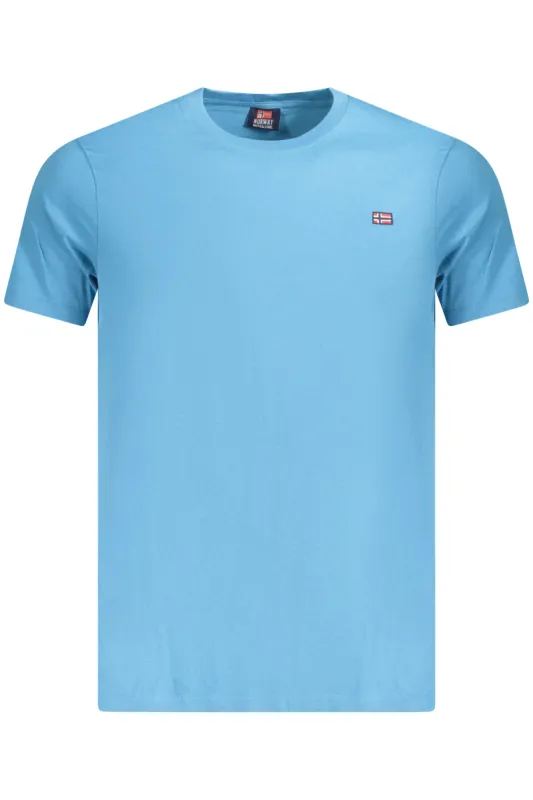 NORWAY 1963 MEN S SHORT SLEEVE T-SHIRT BLUE sold by Siebentaschen