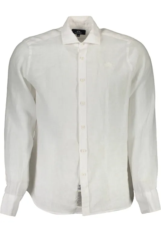 LA MARTINA MEN S WHITE LONG SLEEVE SHIRT made by Siebentaschen