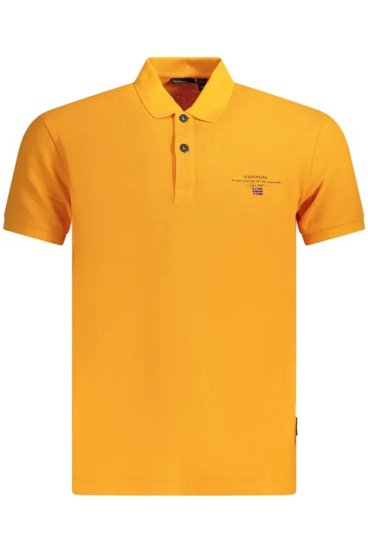 NAPAPIJRI POLO SHORT SLEEVES MEN ORANGE sold by Siebentaschen