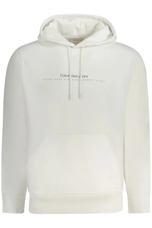 CALVIN KLEIN MEN S ZIP-UP SWEATSHIRT WHITE sold by Siebentaschen