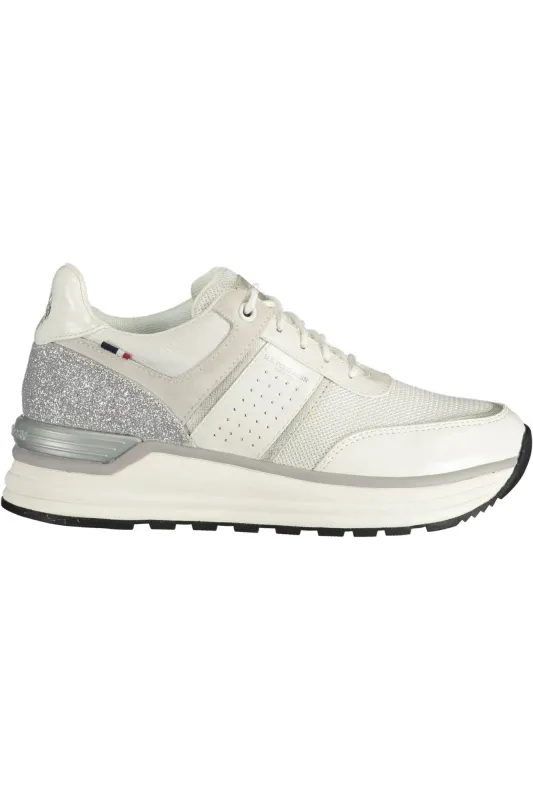 US POLO ASSN. WHITE WOMEN S SPORTS SHOES sold by Siebentaschen