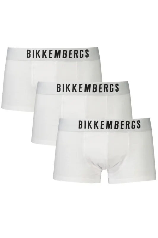 BIKKEMBERGS MEN S BOXER WHITE made by Bikkembergs