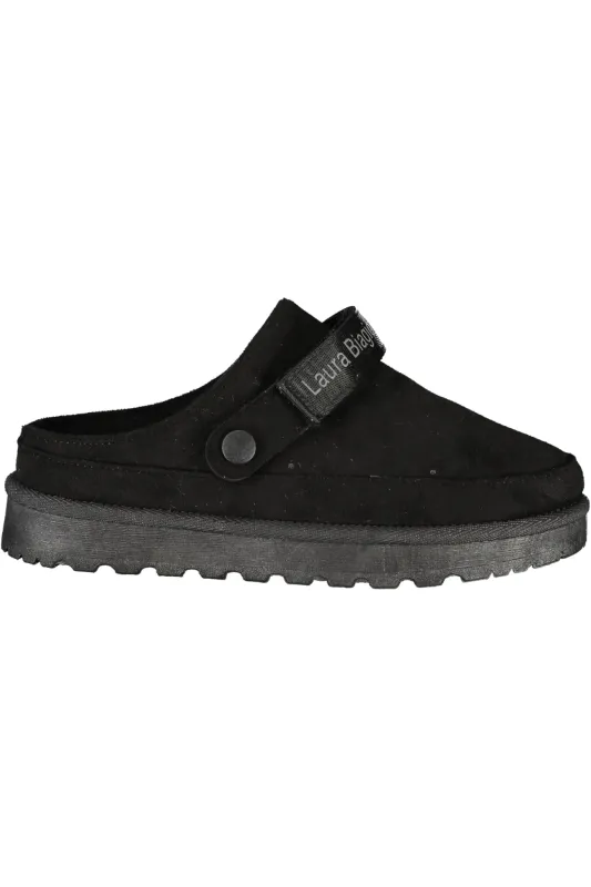 LAURA BIAGIOTTI WOMEN S BLACK WINTER CLOG FOOTWEAR sold by Siebentaschen