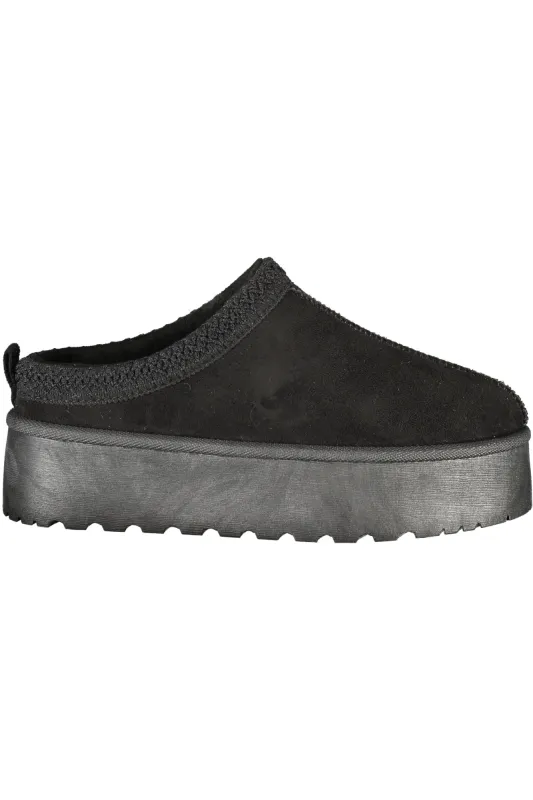 LAURA BIAGIOTTI WOMEN S BLACK WINTER CLOG FOOTWEAR sold by Siebentaschen