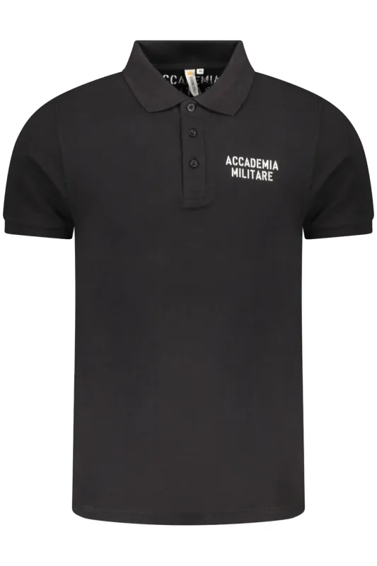MILITARY ACADEMY BLACK MEN S SHORT SLEEVE POLO sold by Siebentaschen