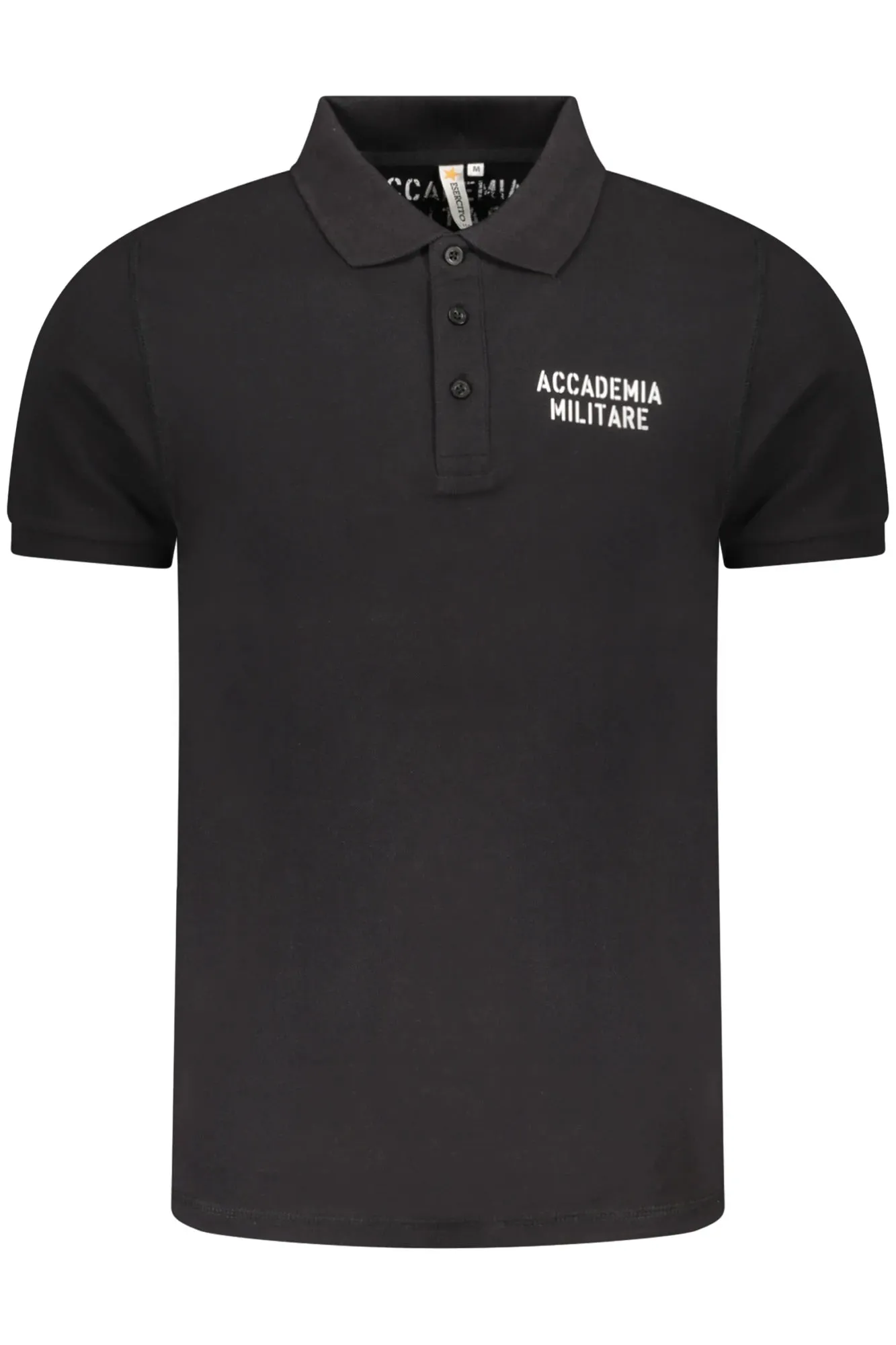 MILITARY ACADEMY BLACK MEN S SHORT SLEEVE POLO sold by Siebentaschen