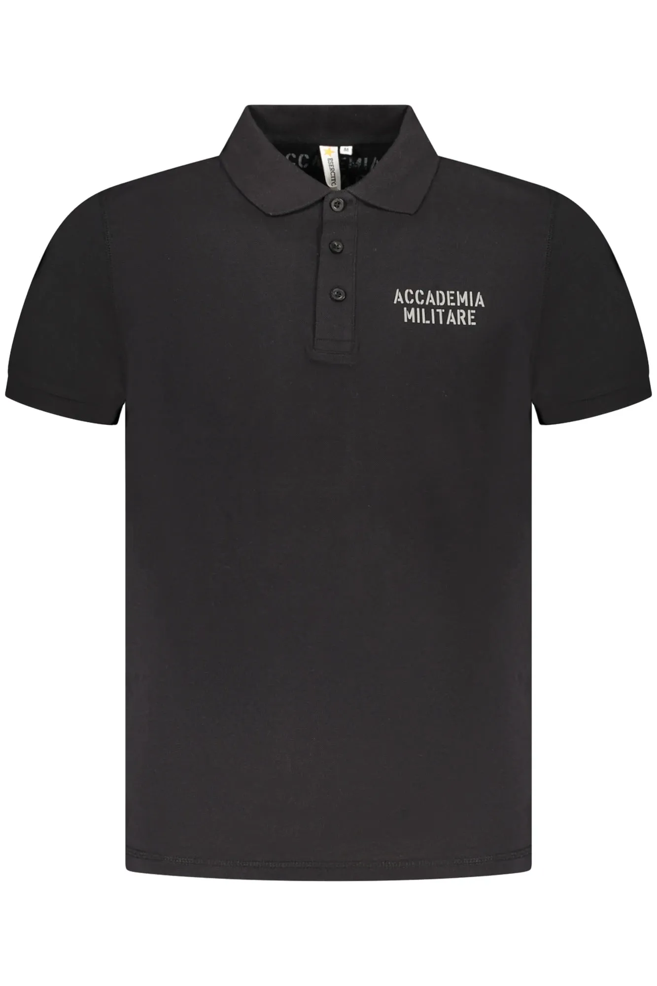 MILITARY ACADEMY BLACK MEN S SHORT SLEEVE POLO sold by Siebentaschen
