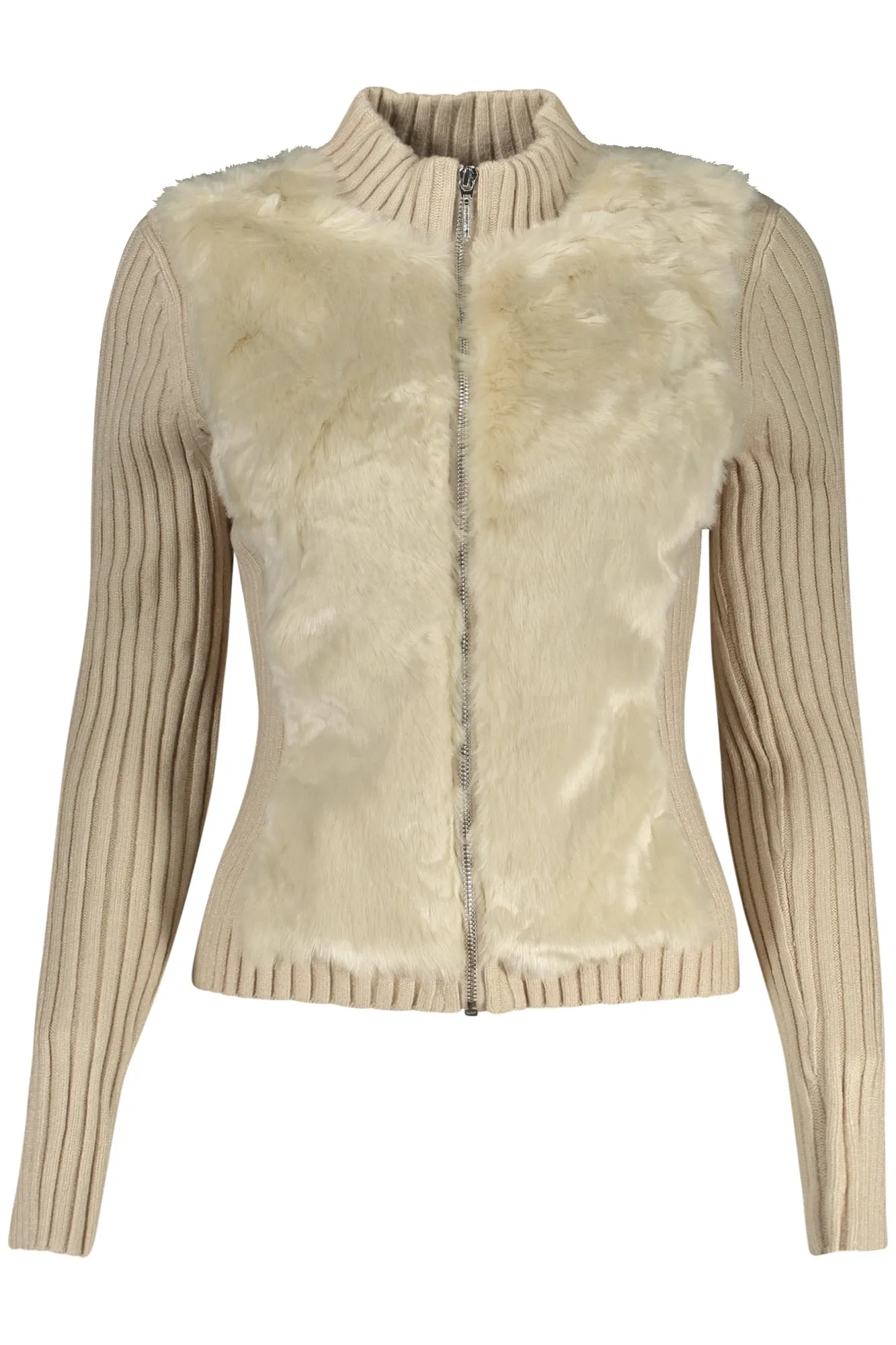 GUESS JEANS CARDIGAN WOMEN BEIGE sold by Siebentaschen