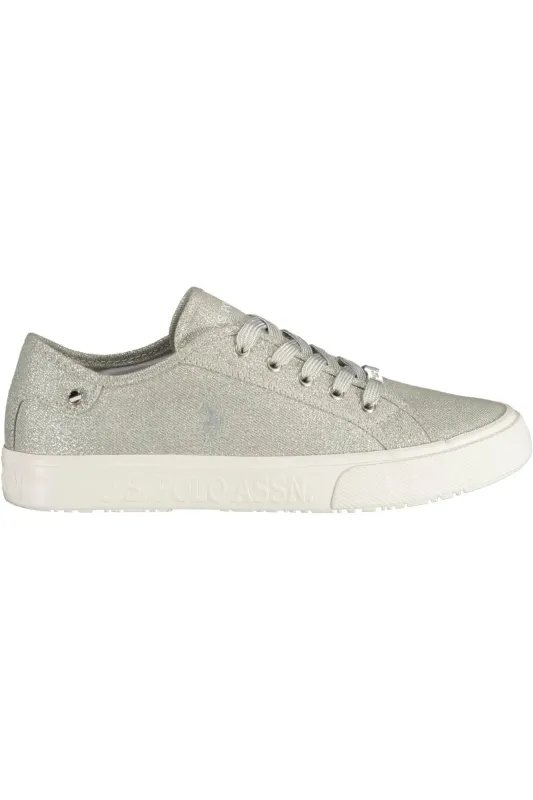 US POLO ASSN. SPORTS SHOES WOMAN SILVER sold by Siebentaschen
