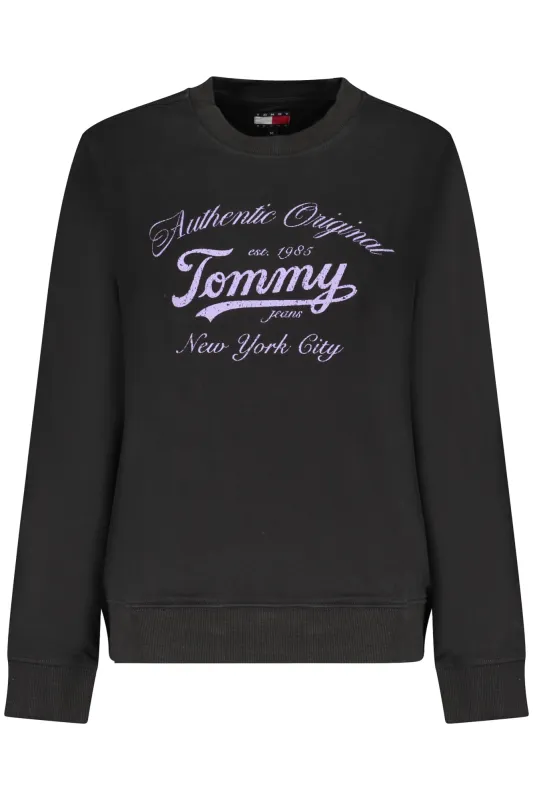 TOMMY HILFIGER WOMEN S BLACK ZIP-UP SWEATSHIRT sold by Siebentaschen
