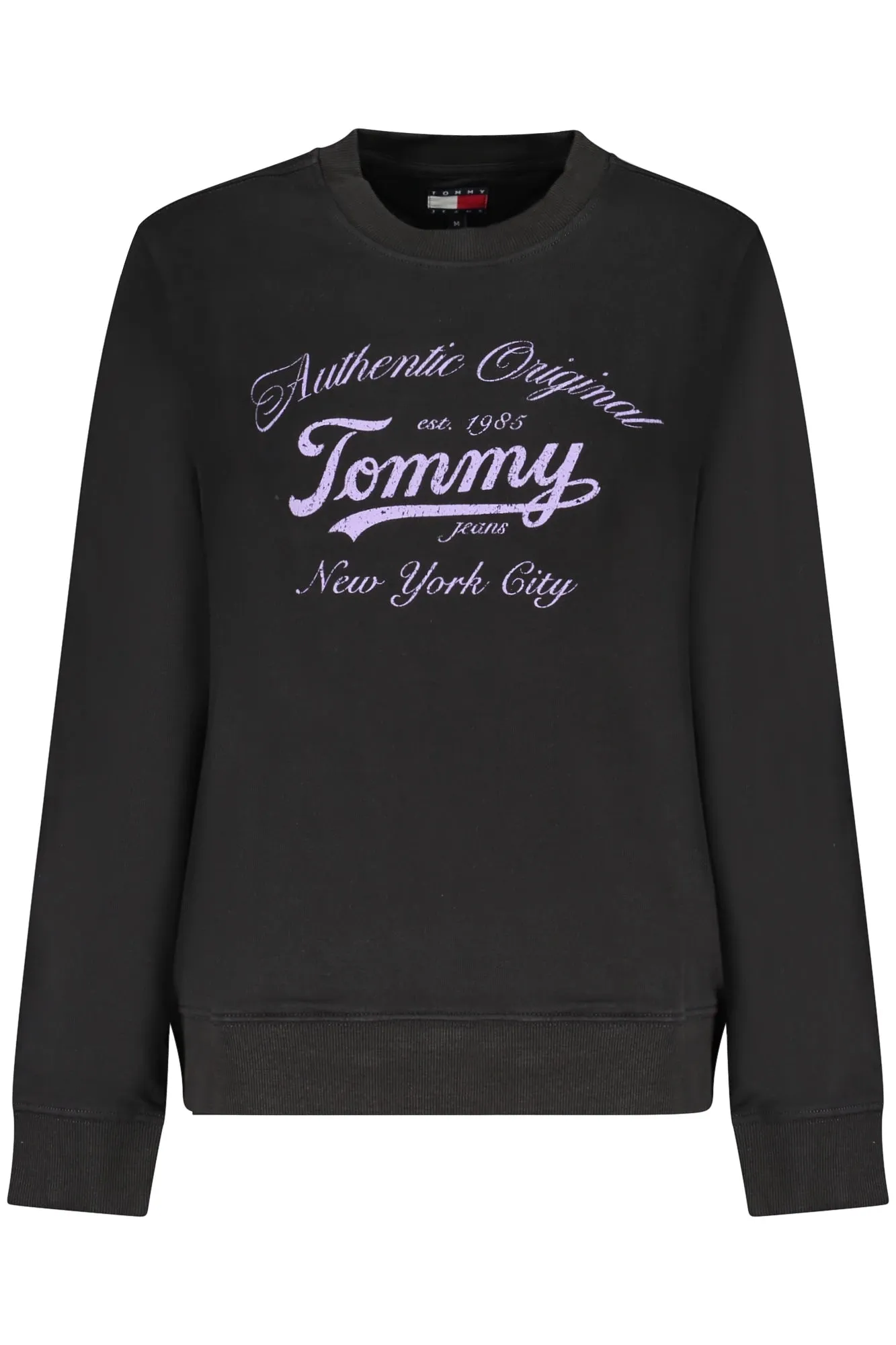TOMMY HILFIGER WOMEN S BLACK ZIP-UP SWEATSHIRT sold by Siebentaschen