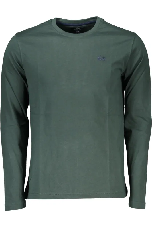 LA MARTINA GREEN MEN S LONG SLEEVE T-SHIRT sold by Siebentaschen