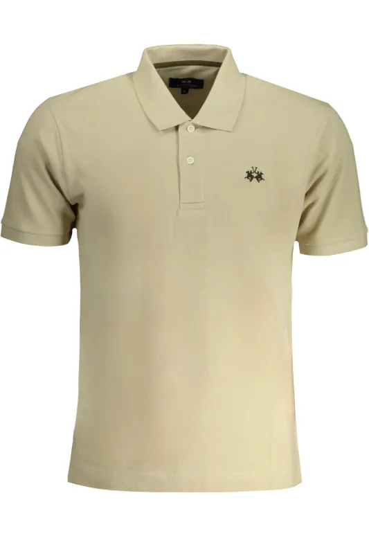 LA MARTINA MEN S SHORT SLEEVED POLO SHIRT BEIGE sold by Siebentaschen