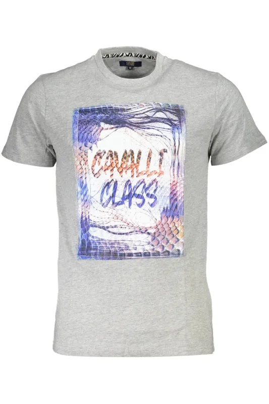 CAVALLI CLASS SHORT SLEEVE T-SHIRT MEN GREY sold by Siebentaschen