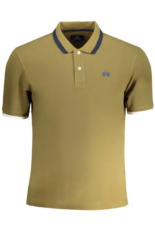 LA MARTINA MEN S GREEN SHORT-SLEEVED POLO SHIRT sold by Siebentaschen