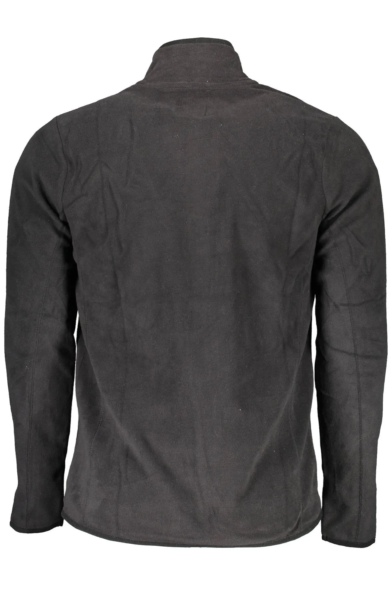 GIAN MARCO VENTURI MEN S BLACK ZIP-LESS SWEATSHIRT sold by Siebentaschen product image thumbnail 2