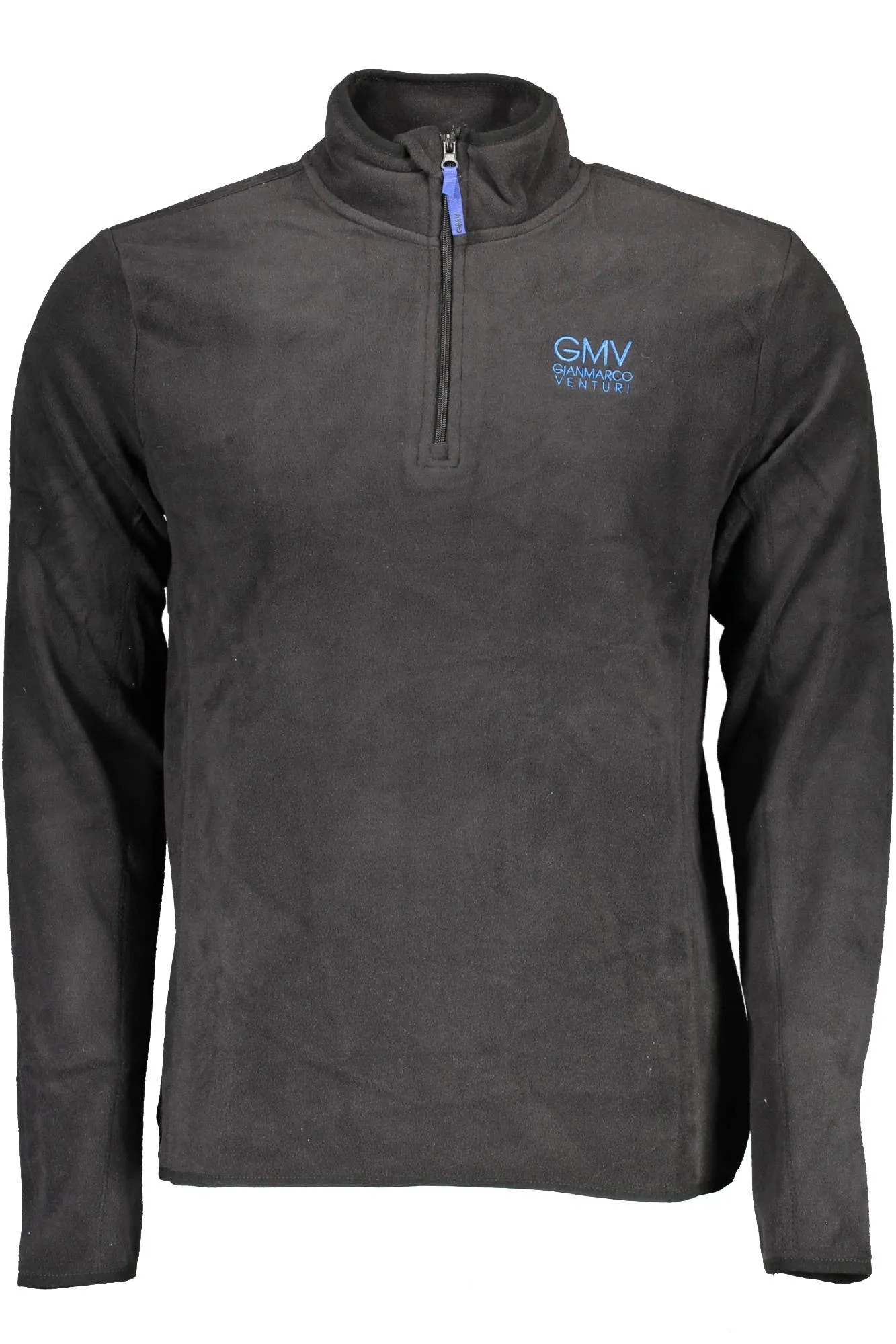 GIAN MARCO VENTURI MEN S BLACK ZIP-LESS SWEATSHIRT sold by Siebentaschen
