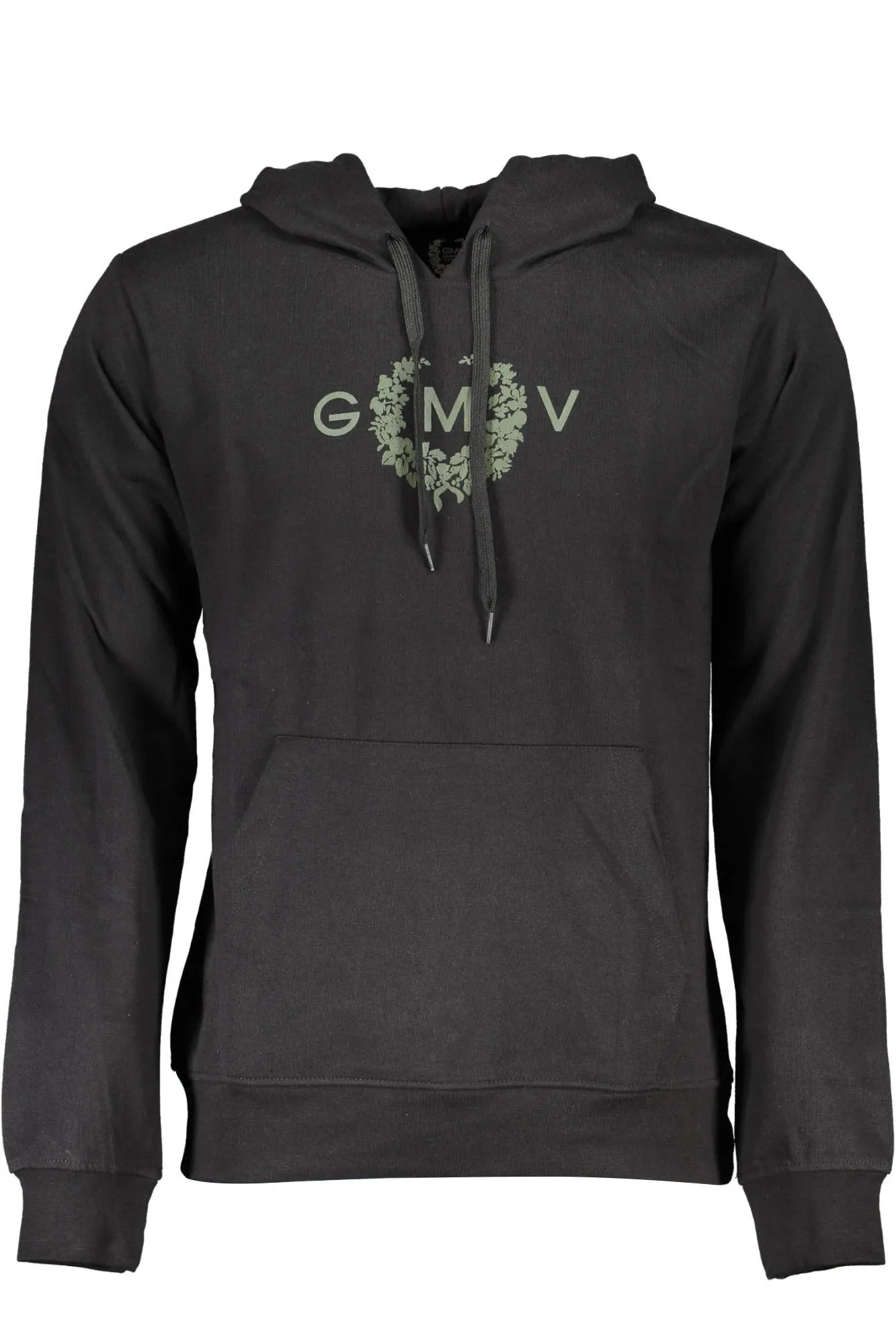 GIAN MARCO VENTURI MEN S BLACK ZIP-LESS SWEATSHIRT sold by Siebentaschen