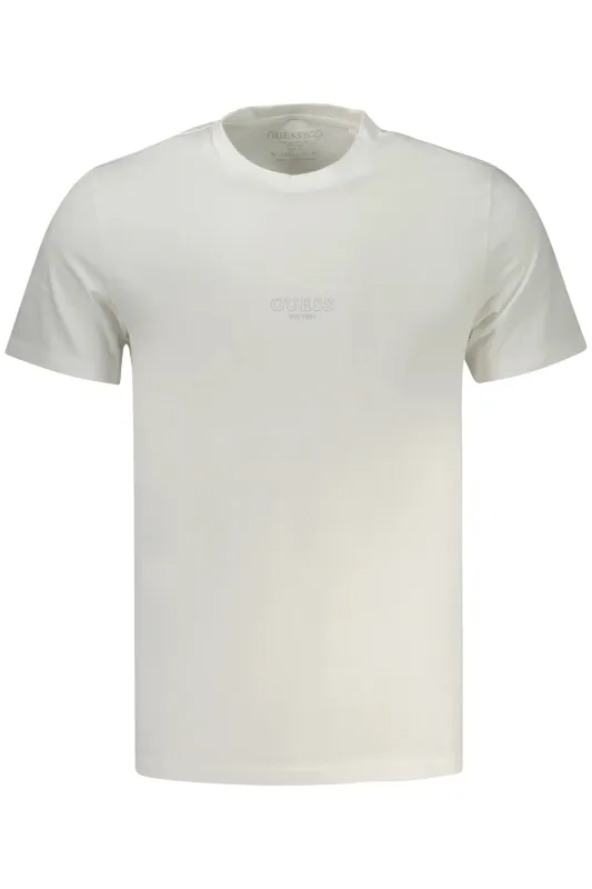 GUESS JEANS SHORT SLEEVE T-SHIRT MEN WHITE sold by Siebentaschen