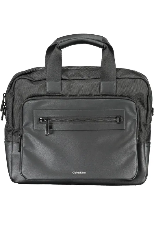 CALVIN KLEIN BLACK MAN BRIEFCASE made by Calvin Klein